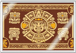 Monnaie AZTEC CALENDAR Feuille Argent 1 Cedi Ghana 2026 (PRÉCOMMANDE)