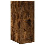 vidaXL Armoire d'apothicaire chêne fumé 30x41x77 5cm bois d'ingénierie