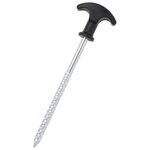 vidaXL Piquets de tente 24 Pièces 17 cm Ø7 mm acier galvanisé