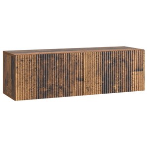 vidaXL Meuble TV mural Bois ancien 98 x 31 x 30 cm Bois d'ingénierie