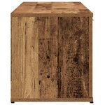 vidaXL Meuble TV vieux bois 120x34x37 cm bois d'ingénierie