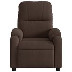vidaXL Fauteuil inclinable de massage électrique marron
