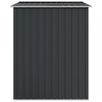 vidaXL Abri de jardin Anthracite 205x129x183 cm Acier galvanisé
