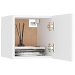 vidaXL Ensemble de meubles TV 7 Pièces Blanc Bois d'ingénierie