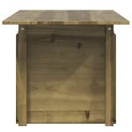 vidaXL Table de jardin 100x50x75 cm bois de pin imprégné