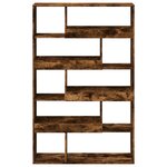 vidaXL Bibliothèque chêne fumé 100x33x156 5 cm bois d'ingénierie