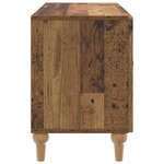 vidaXL Meuble TV Bois ancien 99 x 34 5 x 50 cm Bois d'ingénierie
