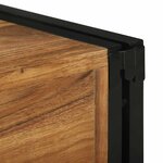 vidaXL Étagère à vin 46 x 35 x 27.5 cm Bois d'acacia massif