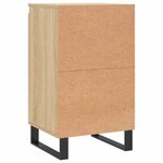 vidaXL Buffet chêne sonoma 40x35x70 cm bois d'ingénierie