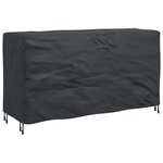 vidaXL Housse pour meubles Uni Noir 180 x 70 x 90 cm 600D