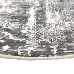 vidaXL Tapis lavable multicolore Ø 120 cm antidérapant