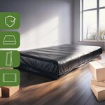 Pack and Move - Housse de protection matelas 1 place - 100 x 230 cm - Fermeture facile - Imperméable et anti-poussière
