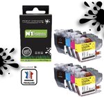 LC422XL - 2 X Pack de 4 Cartouches D'encre Noir/Cyan/Magenta/ Jaune - Grande capacité