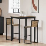 vidaXL Table de salle à manger / Table de repas Bois d'ingénierie