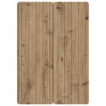 vidaXL Armoire Murale 66 x 34 5 x 92 cm Bois d'ingénierie