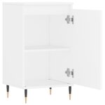 vidaXL Buffet blanc 40x35x70 cm bois d’ingénierie
