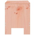 vidaXL Tabourets de jardin lot de 2 40x36x45 cm bois massif Douglas