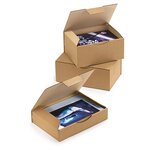 Boîte carton brune d'expédition rajapost 35x22x13 cm (lot de 50)