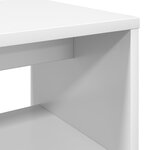 vidaXL Meuble TV Blanc 60 x 30 x 40 cm Bois d'ingénierie
