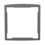 Cadre d'encastrement gris perle 7037m