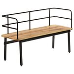 vidaXL Banc 120 x 40 x 70 cm Bois de manguier massif