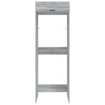 vidaXL Armoire pour machine à laver Gris Sonoma 67 5 x 68 x 200 cm