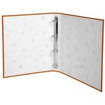 Classeur rembordé polypropylène 4 anneaux 30mm - A4  orange EXACOMPTA