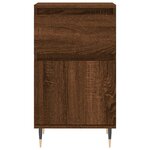 vidaXL Buffets 2 Pièces chêne marron 40x35x70 cm bois d'ingénierie