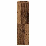 vidaXL Bibliothèque vieux bois 66x31x112 cm bois d'ingénierie