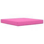 vidaXL Coussin de canapé d'extérieur 2 Pièces Rose Polyester