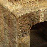 vidaXL Unites TV 2 Pièces Marron 36 x 30 x 36 cm Bois de mangue massif