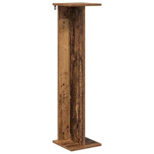 vidaXL Support de Plante Bois ancien 25 x 25 5 x 100 5 cm