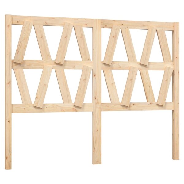 vidaXL Tête de lit 141x4x100 cm Bois massif de pin