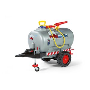 Rolly Toys 122776 - rollyTanker - Remorque citerne gris argentée