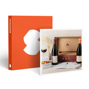 SMARTBOX - Coffret Cadeau Abonnement de 3 mois : 2 grands vins rouges par mois et livret de dégustation -  Gastronomie