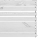 vidaXL Canapés d'angle de jardin 2 Pièces blanc bois de pin massif