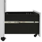vidaXL Classeur mobile Gris clair 30x45x59 cm Acier