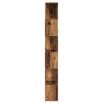 vidaXL Bibliothèque/Séparateur de pièce vieux bois 60x24x186 cm