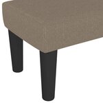 Banc banquette 100 x 30 x 30 cm tissu taupe 02_0010476