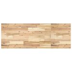 vidaXL Dessus de table rectangulaire 160x50x2 cm bois massif d'acacia