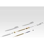 Stylo-bille SPACE 1 CH4 Corps Chrome avec Clip FISHER SPACE PEN