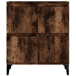 vidaXL Buffet Chêne fumé 60x35x70 cm Bois d'ingénierie