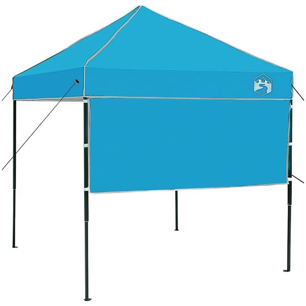 vidaXL Tente à auvent pop-up Bleu 200 x 200 cm tissu