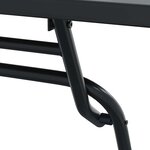 vidaXL Ensemble bistro de jardin 3 Pièces Anthracite Acier