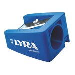 Pack de 48 craies triangulaires à la cire assorties LYRA LYRAX + 1 taille-crayons