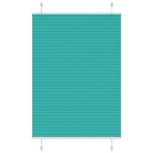 vidaXL Store plissé vert pétrole 100x150 cm largeur du tissu 99 4cm