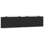vidaXL Coussin de tête de lit Zadar blanc et noir 193 cm similicuir