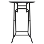 vidaXL Table de Jardin Anthracite 50 x 50 x 72 cm Acier