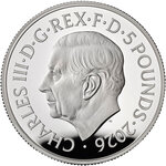 Monnaie PINK FLOYD Legends of Music 2 Oz Argent 5 Pounds United Kingdom 2026 (PRÉCOMMANDE)