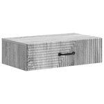 vidaXL Table d'appoint murale 59 x 34 5 x 17 cm Bois d'ingénierie
